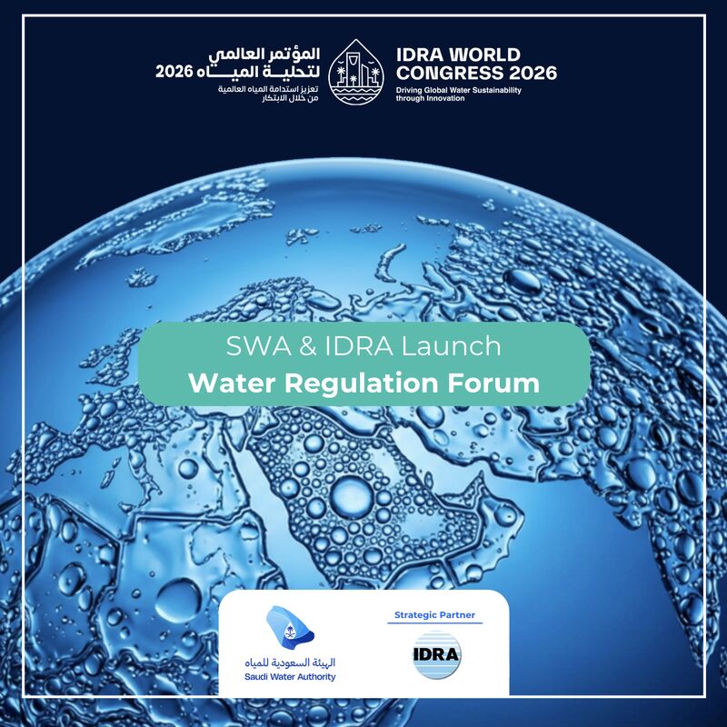 idra_water's tweet photo. Regulation is where #watersolutions succeed or stall and as the world scales #desalination & #waterreuse, the frameworks that govern them have never mattered more. Yet regulation is still too often the missing conversation at #globalwatergatherings.
That changes this November https://t.co/zNDZ2NWZLP