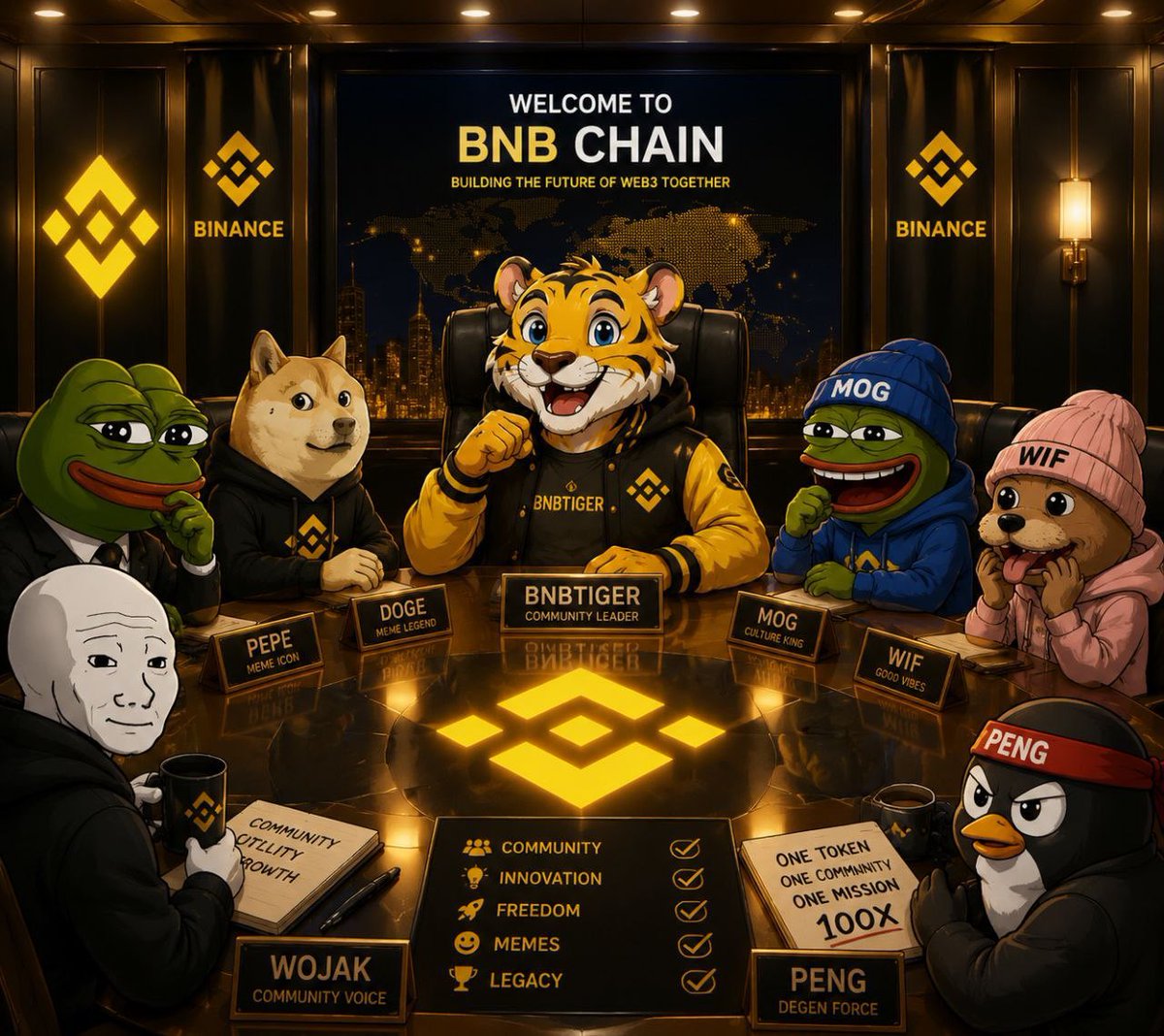 BnbTigerInu's tweet photo. 🏆 The race was never about speed.
It was always about community. 🐯🟡
#BNBTiger #BNBChain
 #Memecoin #bnb https://t.co/5IkfUcbua6