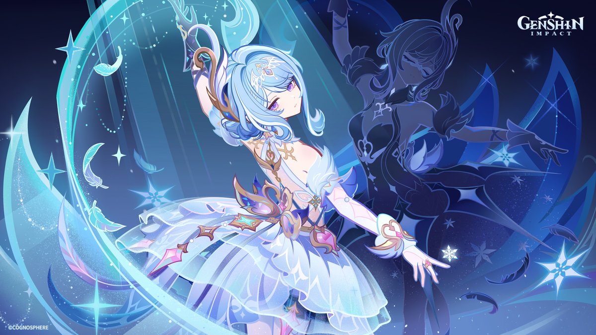 GenshinImpact's tweet photo. The Version 7.0 Event Calendar exclusive wallpaper is now available!
#GenshinImpact #Odette 

Click to save the wallpaper~ https://t.co/icEa3OsAJ3