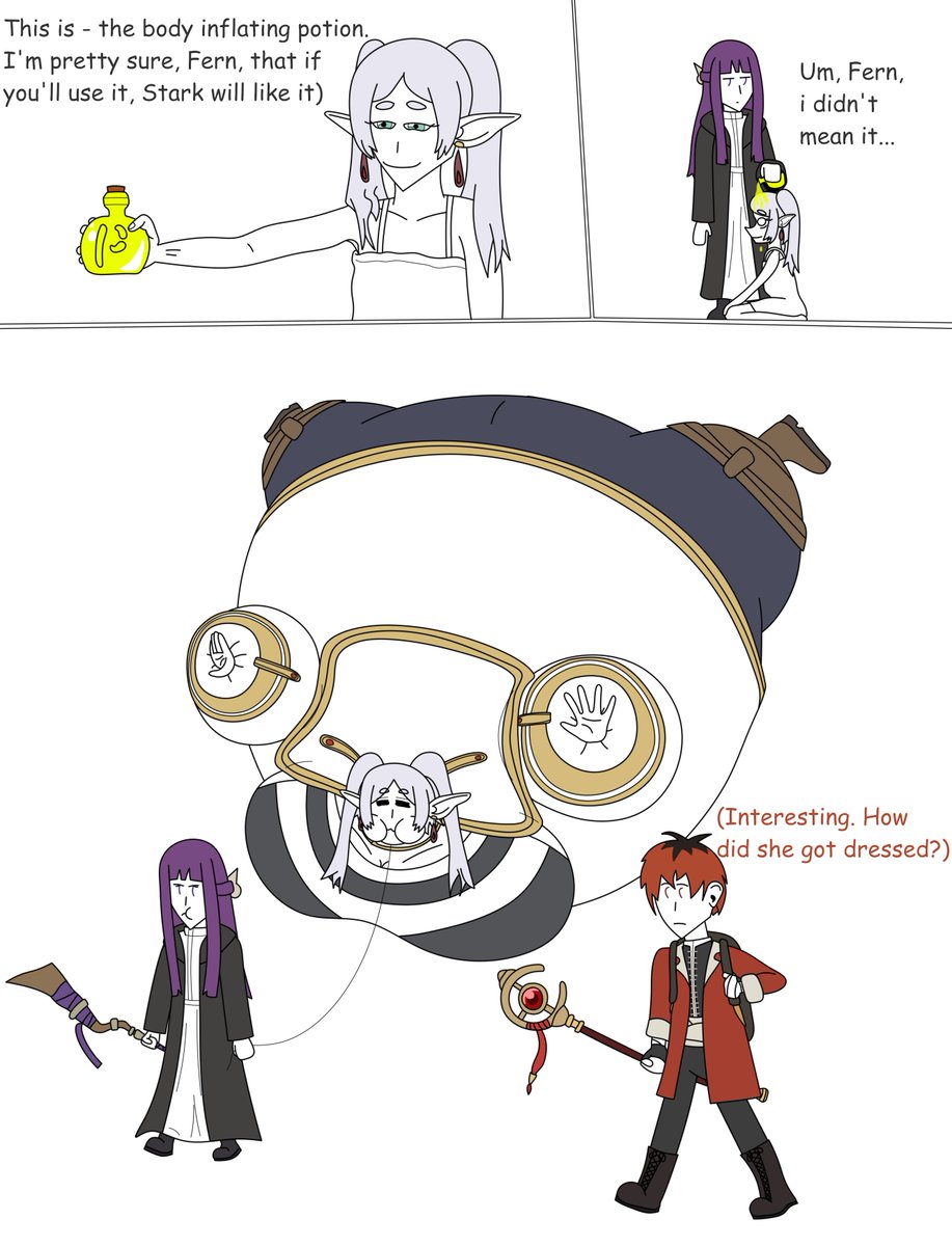 ignatrom3's tweet photo. Frieren: beyond airy journey's end
(with belt/without belt)
#frierenfanart https://t.co/XSEAgXJZip