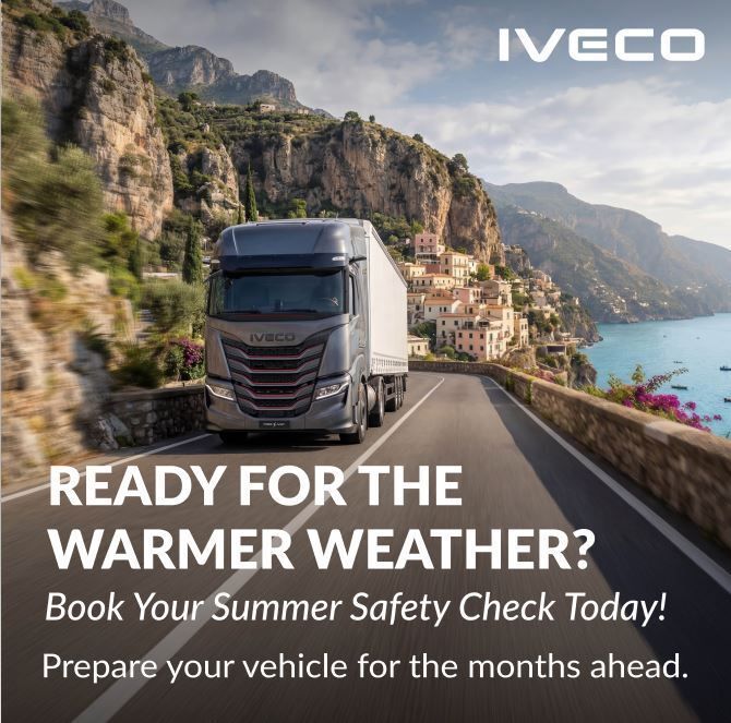 NETVLtd's tweet photo. ***GET SUMMER READY***

Ready for the warmer weather?

Get prepared with NETV and IVECO

Find out more https://t.co/5KjX2Xwn7F 

#NETV #IVECO #SUMMERREADY https://t.co/XzWJp8ElVQ