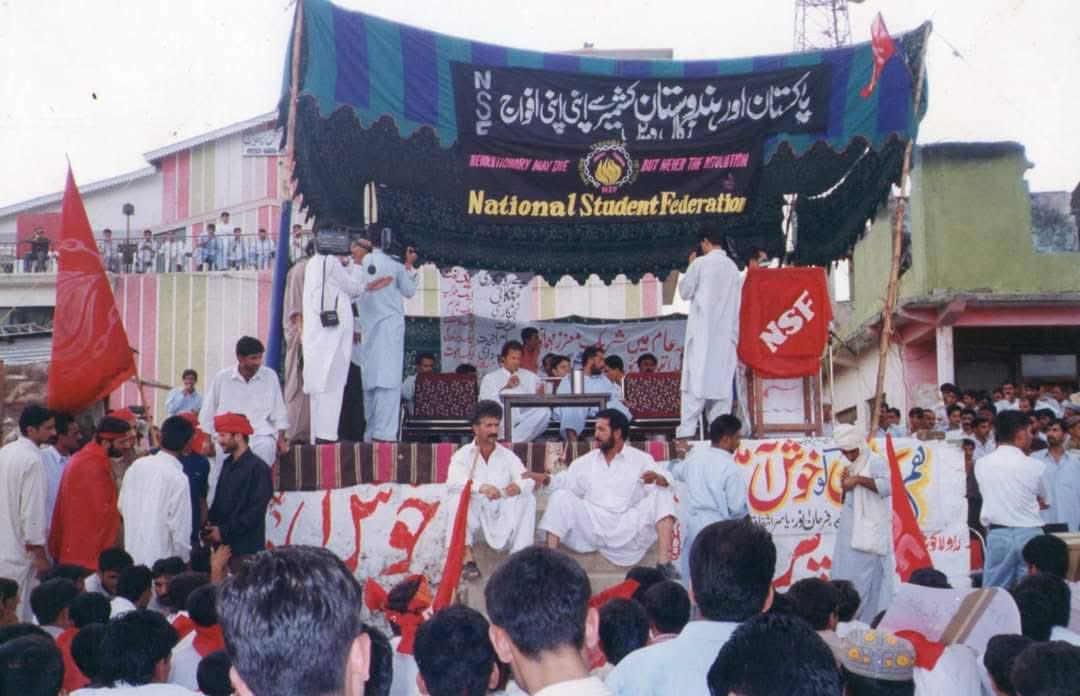 iamsardarsohaib's tweet photo. In 2001, during a speech at the JKNSF Convention in Rawalakot, Imran Khan remarked:
“I was thinking it was a mistake to come to Kashmir. But after listening to the speakers here, I could not have imagined that such a conscious and organized generation of youth is present in Kashmir, a generation that thinks far more advanced than us. Kashmiris’ political awareness here is ahead of Pakistan. If I had such aware youth in Pakistan, I could bring a revolution in Pakistan.”
#RightsMovementAJK