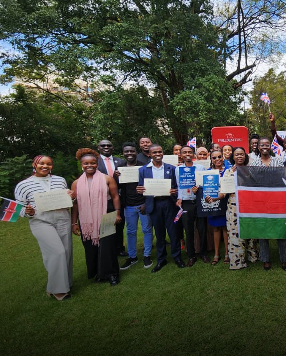 UKinKenya's tweet photo. Applications for #Chevening Scholarships are now open! 🇰🇪

Could you be Kenya’s next Chevening Scholar?

Apply by Tuesday 6 October 2026 14:00(EAT) at https://t.co/U81MDooIkR

Tag someone who can’t afford to miss this opportunity!

#IAmChevening https://t.co/gD5eNUiprB
