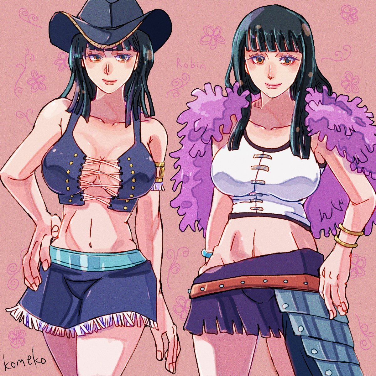 QRaEUA9jvcdpwOa's tweet photo. ロビンとロビン完成💜🌸💜 https://t.co/VPFngjqqYz