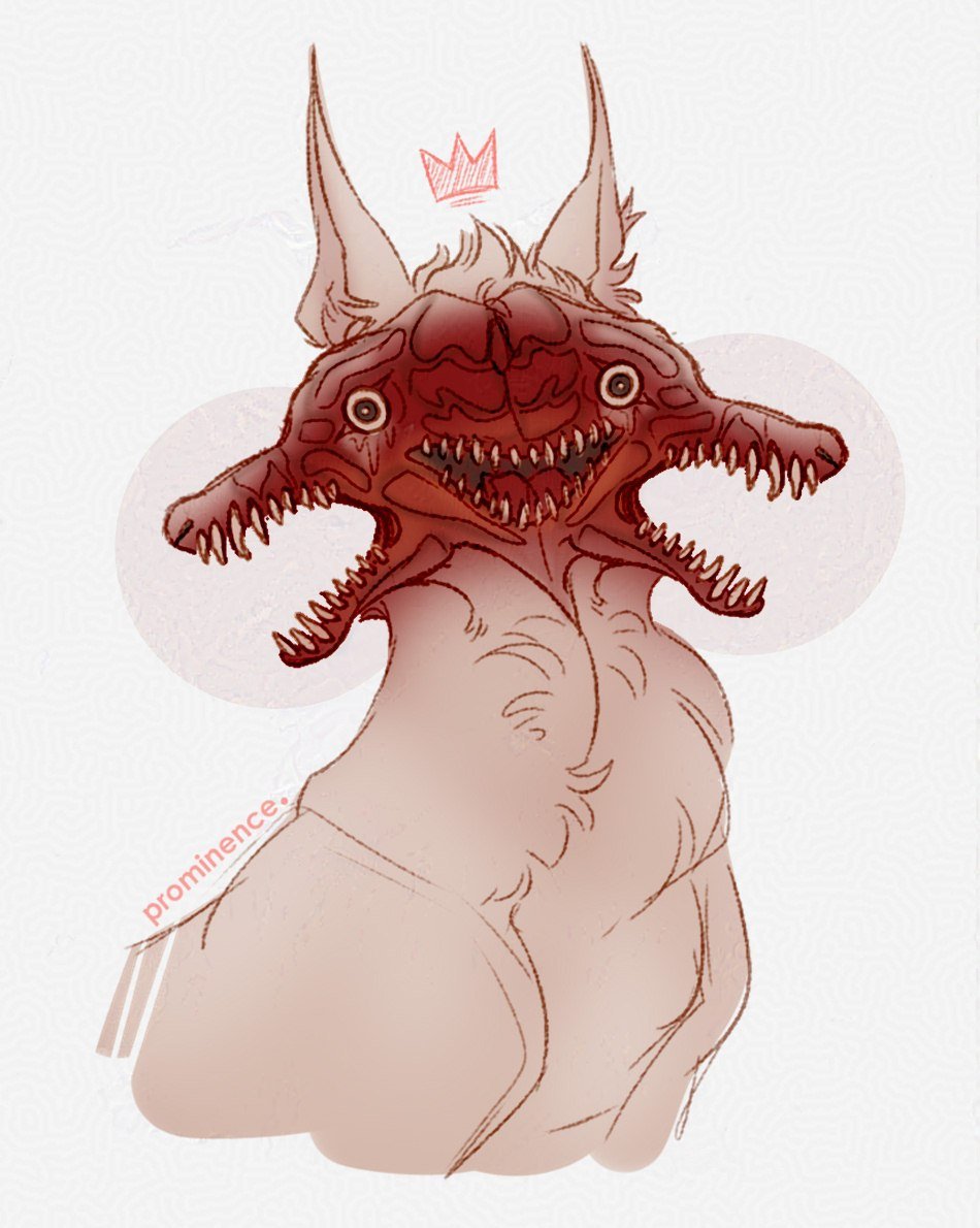 prominence_art's tweet photo. Собака с богатым внутренним миром 🥩
#Psychopomp #PsychopompGame https://t.co/nicBcicAY8