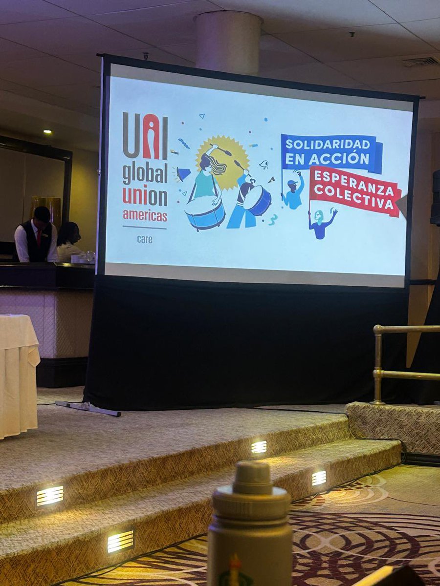 SINASSAM's tweet photo. ⚪️🟢Hoy pdta @SINASSAM @gloflowers participa en Conferencia Regional de sindicatos del sector salud de las organizaciones afiliadas a @uniamericas @uniglobalunion 
Como pdta de @fenassap 
🔴Espacio donde se abordan los desafíos de lxs trabajadorxs de la sanidad y sus realidades. https://t.co/5X2D0quv2t