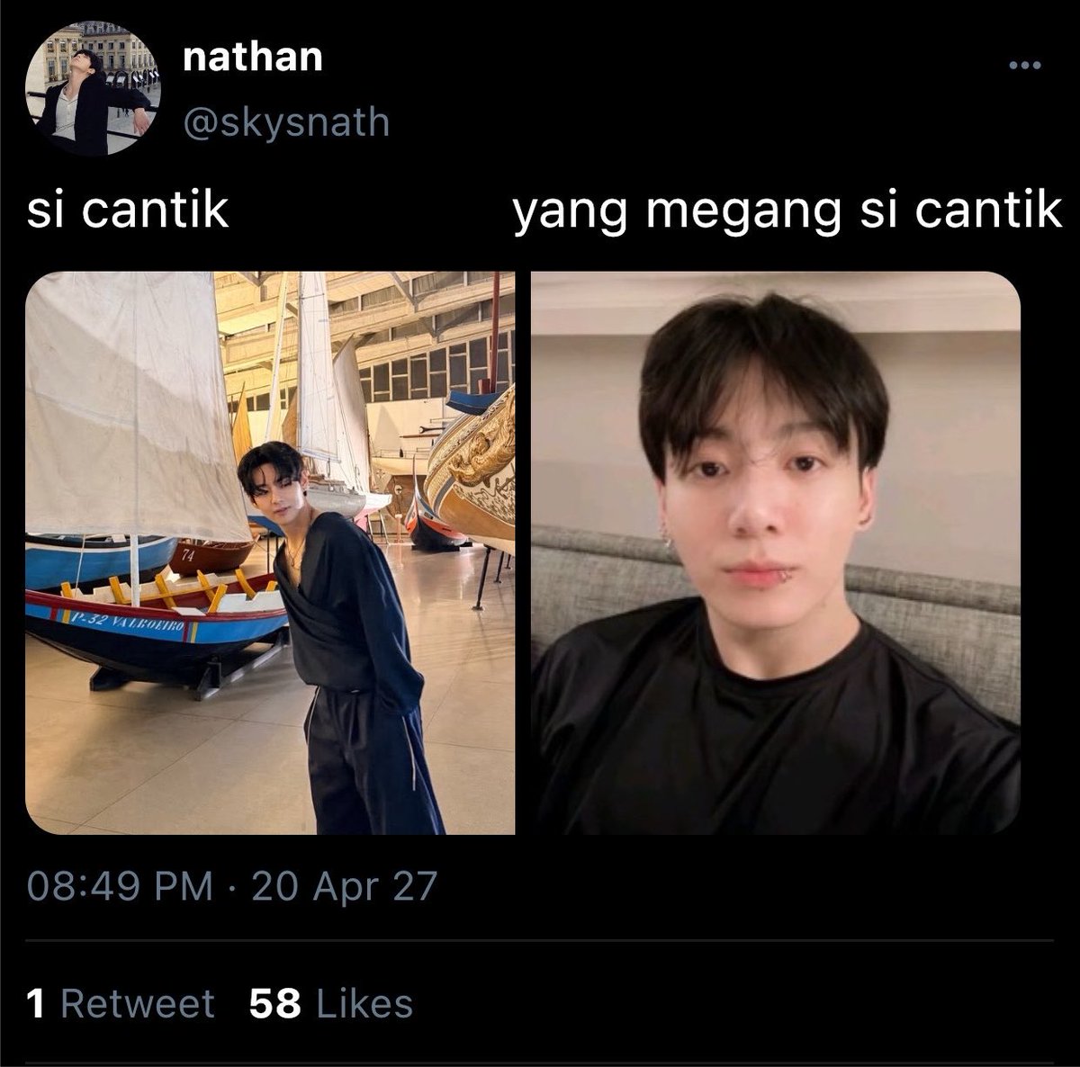 _jeonvie's tweet photo. si paling mantep — nathan-bumi universe 

a kookv one tweet au ; contains harsh words, situationship https://t.co/CJR3uE4JIp