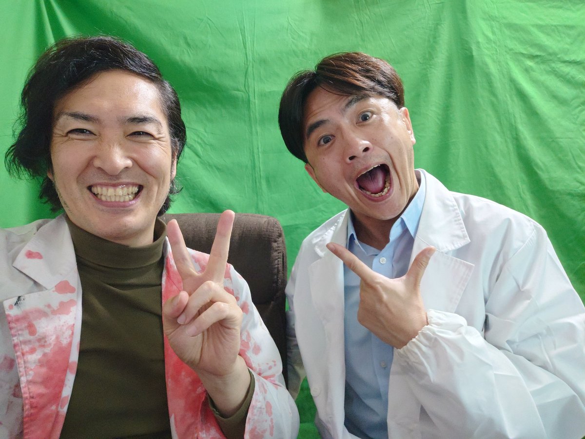 s_c_seiji's tweet photo. 「W医者のSIREN2」
多数様の同接有難う御座いました!
うろ覚えの操作担当医者と初見の連打担当医者で何とか倒せたのは、皆様の応援あっての事でした。(永遠に打ち上がった魚叩いてたでしょうね(笑))
来年は…伸明君言ったよね?
アーカイブ↓↓↓↓
https://t.co/RACSOjbiL2
#異界入り2026
#SIREN2026 https://t.co/tPkZcYuw1E