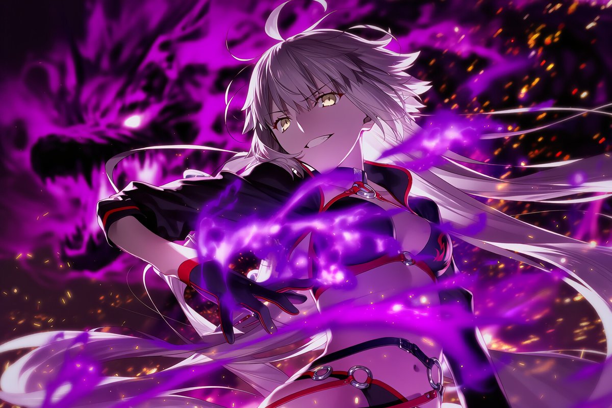 doramukann6's tweet photo. 水着の季節！
#FGO #ジャンヌオルタ https://t.co/YBBtDHP31K
