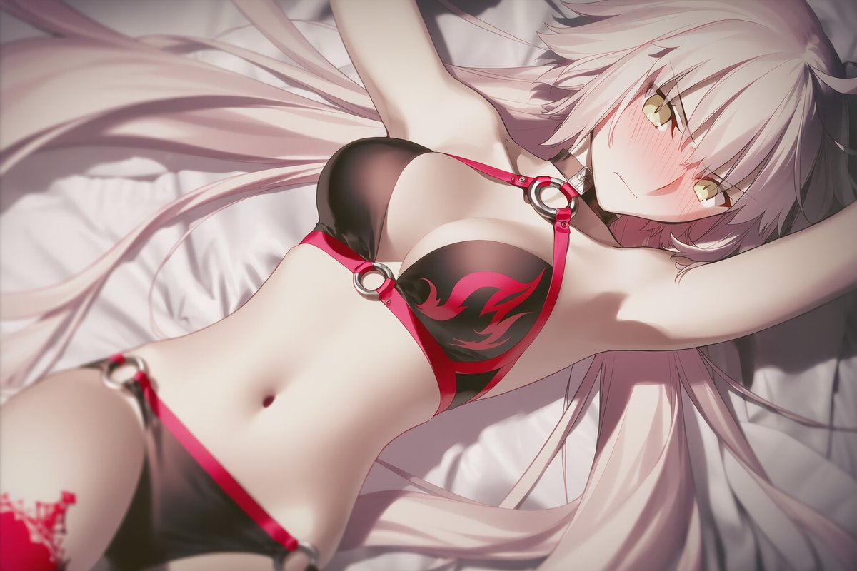 doramukann6's tweet photo. 水着の季節！
#FGO #ジャンヌオルタ https://t.co/YBBtDHP31K