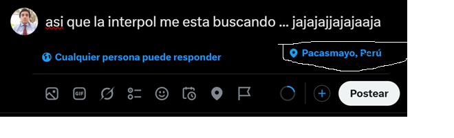 valdisla13's tweet photo. asi que la interpol me esta buscando ... jajajajjajajaaja https://t.co/9i4DCAxhoj