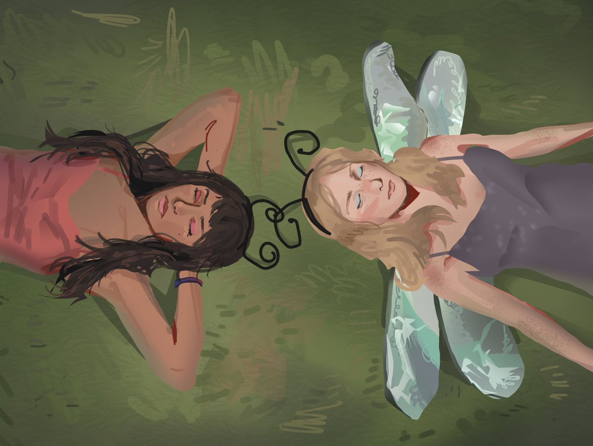 maxineprix's tweet photo. spiritwolf yuri doodle https://t.co/nJSK0wXTM6