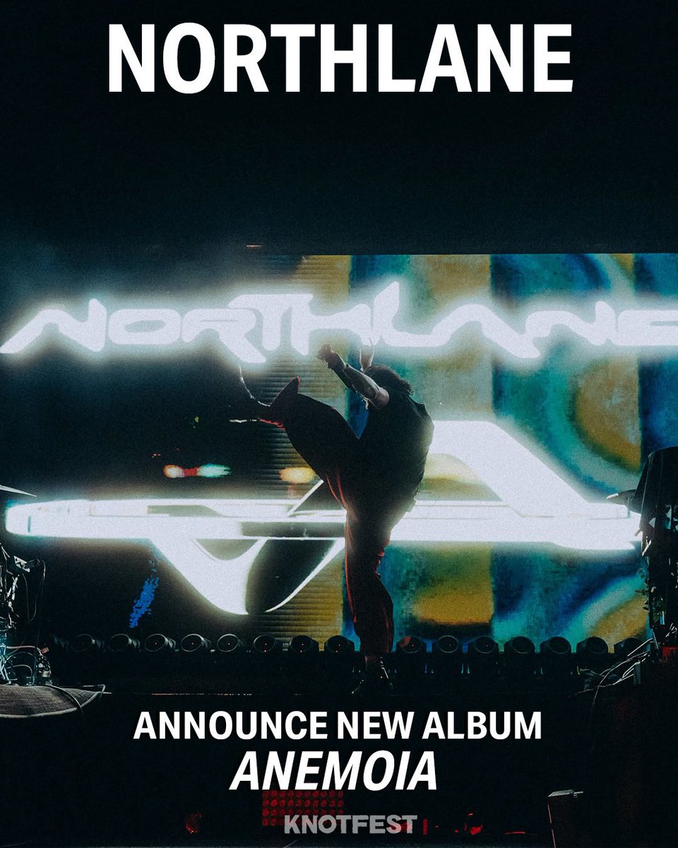 KNOTFEST's tweet photo. Northlane will release their new album ANEMOIA on 10/30. The band’s newest single “CUT_it” is out now.

https://t.co/8OpuzOOFov https://t.co/SPixrXYVgw