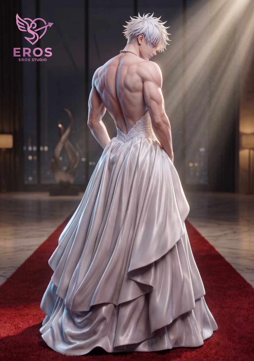 Yaoi_Figures's tweet photo. Satoru Gojo Wedding Dress
Eros Studio
#JujutsuKaisen #Gojo https://t.co/qp6472QZdc