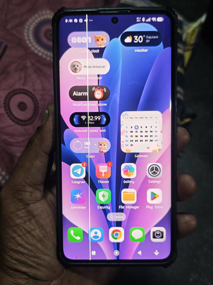 GowriTech's tweet photo. Redmi note 13 Pro Plus after update greenline
@Xiaomi https://t.co/gYAhBtr4pr