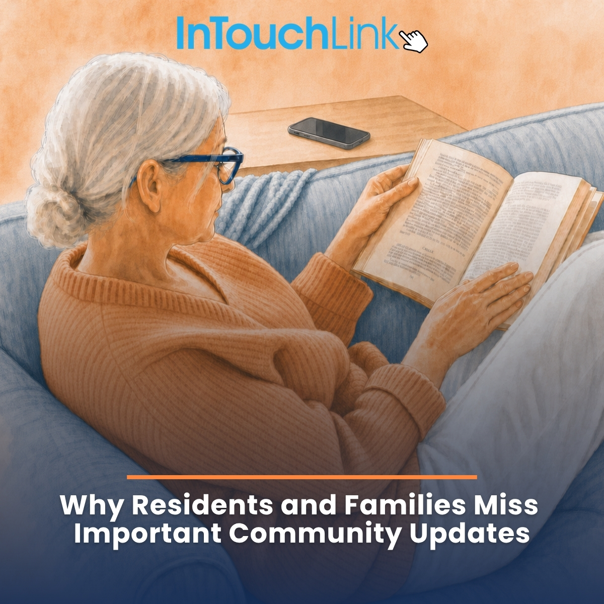 InTouchLink's tweet photo. 📢 46% of families miss a community update at least once a year.

The average update passes through 6 disconnected channels before it's supposed to reach anyone.

Why senior living communication keeps breaking down, and what fixes it 👇

https://t.co/KFd7Sb5xXS https://t.co/zR9vk1EoVl