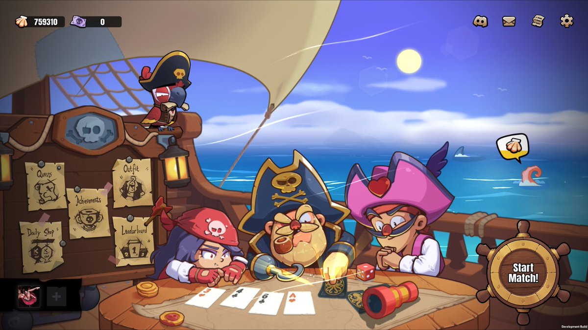 GamingCouchSpud's tweet photo. REVIEW: #Piroker (2026 Video Game) - on PC (Steam)
This colourful PC game combines poker, roguelike auto battler mechanics and pirate-themed naval combat, putting 8 players into a chaotic battle for survival.
Review at
https://t.co/i5foyyyHwg https://t.co/UXyqMoHN9y