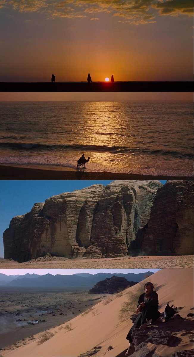 ferdumas's tweet photo. El cine se inventó para que David Lean pudiera agarrar la camarita, irse con Peter O’Toole al desierto y crear la épica más fantástica de la historia https://t.co/FCofw5foID
