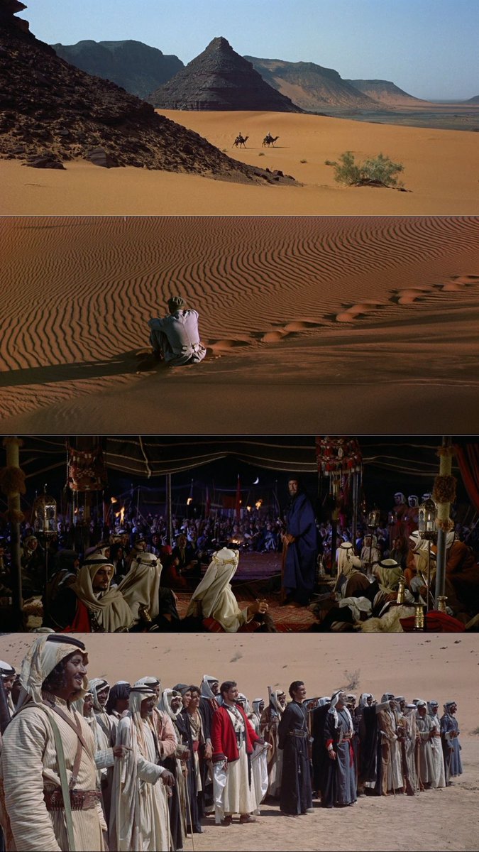 ferdumas's tweet photo. El cine se inventó para que David Lean pudiera agarrar la camarita, irse con Peter O’Toole al desierto y crear la épica más fantástica de la historia https://t.co/FCofw5foID