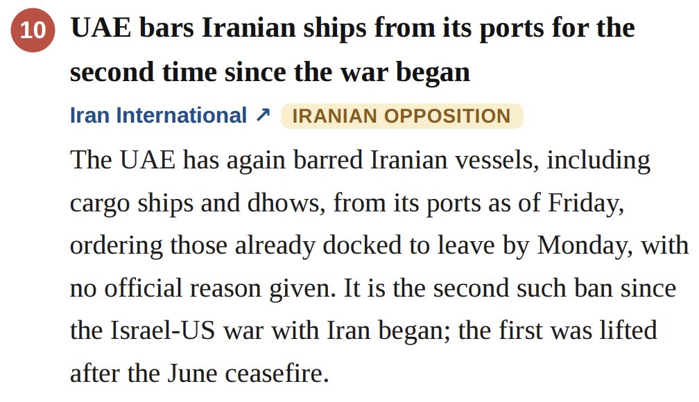 nir_yaron's tweet photo. A good start. 
When will the UAE cut Iran’s massive shadow-banking from Dubai’s financial infrastructure? https://t.co/hDynm5Y8mQ