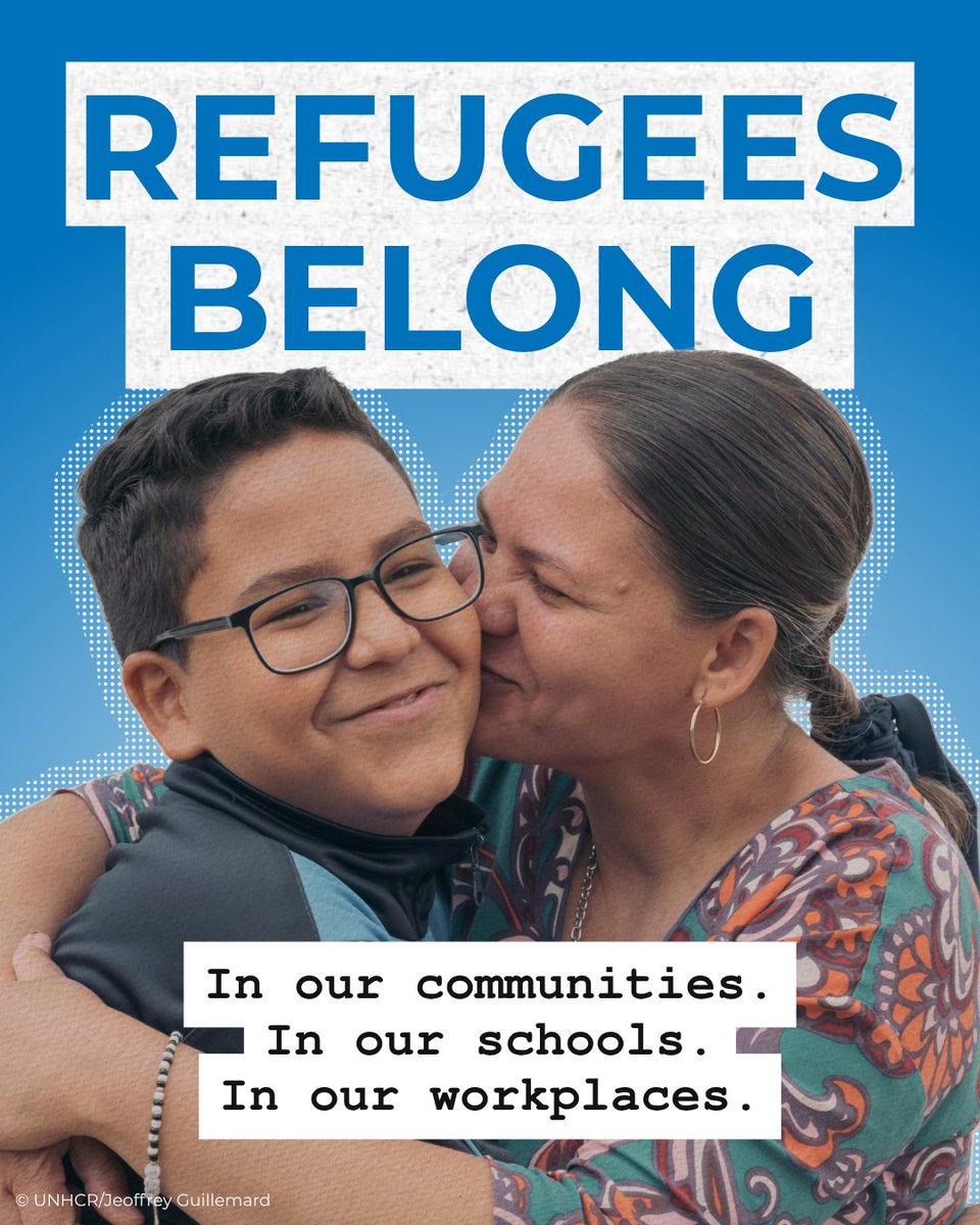 UNHCRuganda's tweet photo. Being a refugee is just a chapter, not the whole story.

They are parents, students, neighbours, entrepreneurs, colleagues and friends, all with talents, ambitions and dreams. https://t.co/5ak5REEbfv