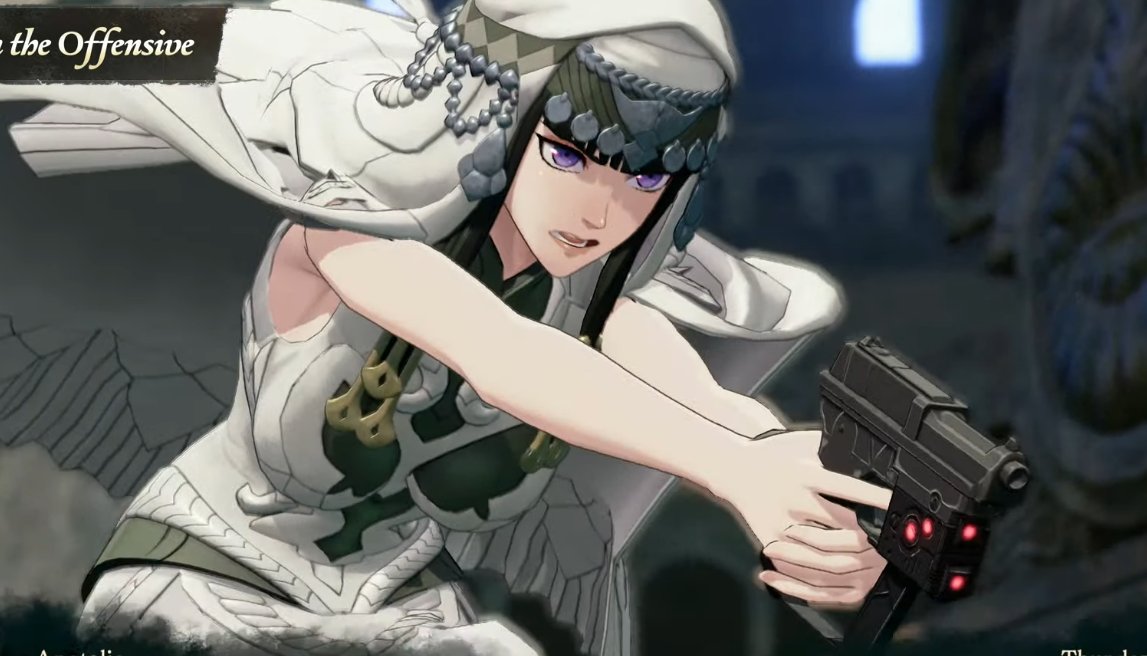 OrmilleF's tweet photo. LMFAOOOO FINALLY FIRE EMBLEM GUN https://t.co/zYgtLcMzwU