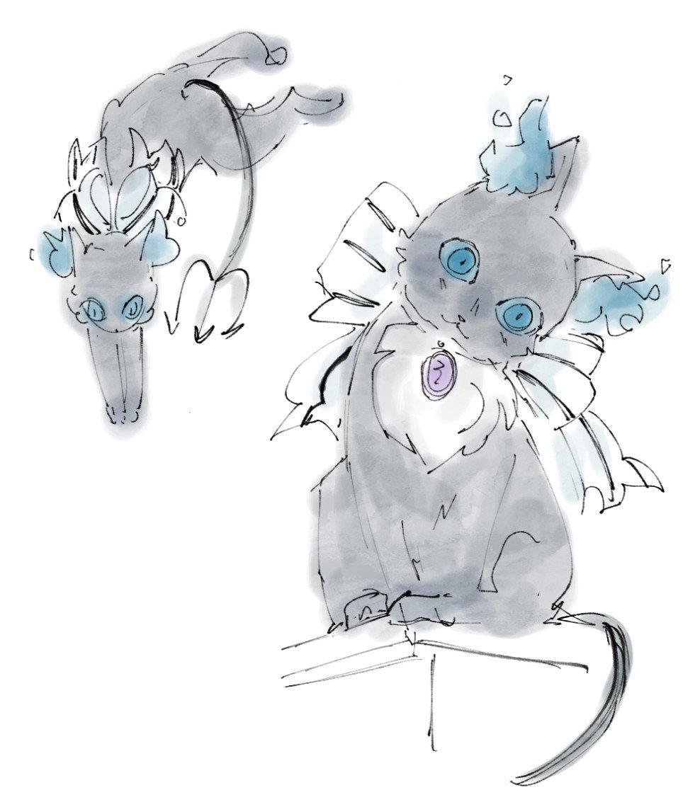 luvsickdreaming's tweet photo. "Grimmmmm" — I LOVE GRIM! Drawing Grim has turned into a way for me to trick myself into studying cats, but I don't mind; I love drawing him. He's too cute <3 
https://t.co/hyu5ISUCYJ https://t.co/3onWbpFEal