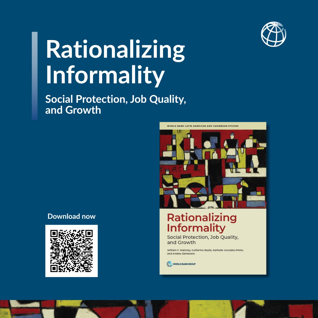 WBGPubs's tweet photo. NEW BOOK | To create quality jobs across #LatinAmerica, we need deep analysis and clear data. How do labor markets truly work in the region?  

Explore a fresh perspective. Download the report: https://t.co/f9aItTuCxM https://t.co/8R6WI0QVMZ
