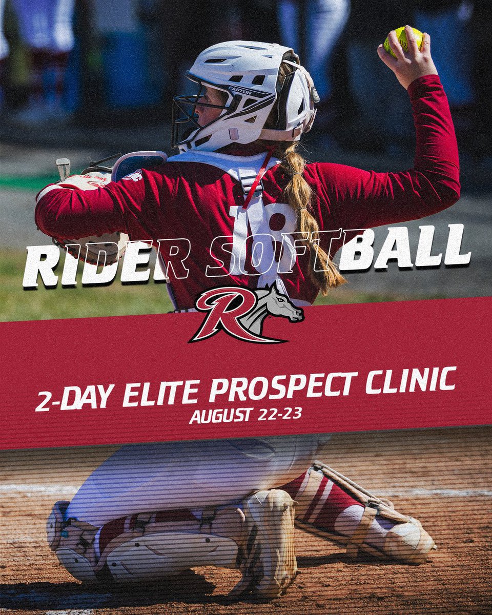 SoftballRider's tweet photo. The RUSB 2-Day Prospect Clinic is back!! This is your chance to showcase your skills to RUSB players and coaching staff. Register today with the link below 🔗
https://t.co/dBMVu6nxml
#RUSB x #GoBroncs https://t.co/kUlWzAS5dz