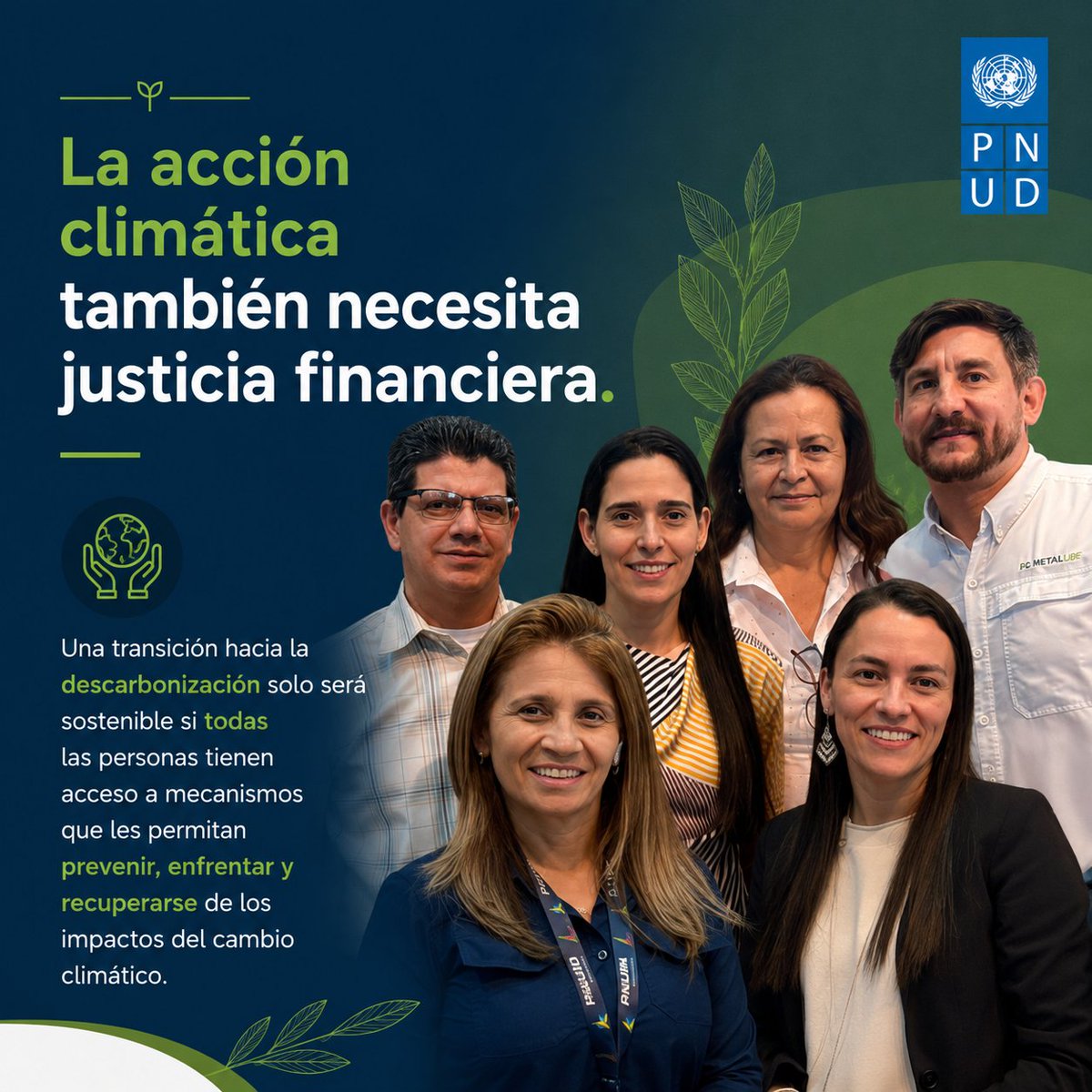 PNUD_CR's tweet photo. La transición hacia una Costa Rica descarbonizada también es una oportunidad para reducir desigualdades.

Cuando el financiamiento climático incorpora la perspectiva de género, fortalece la resiliencia de las personas, protege los medios de vida y genera oportunidades para quienes históricamente han enfrentado mayores barreras.

En Costa Rica, el acceso al financiamiento, la educación financiera, los seguros climáticos y la información sigue siendo desigual para muchas mujeres, especialmente en territorios rurales, costeros e indígenas.

Por eso, el PNUD, junto con la Dirección de Cambio Climático del MINAE, impulsa una acción climática que integra la igualdad de género como un elemento clave para fortalecer la resiliencia, proteger los medios de vida y ampliar las oportunidades para todas las personas.

Porque una acción climática inclusiva, transforma vidas y acelera el desarrollo sostenible.

#Descarbonización #AcciónClimática #IgualdadDeGénero #CostaRica #PNUD #MINAE #DCC

@MinaeCRI_ @msaludcr @UN_Women @sandrasosa