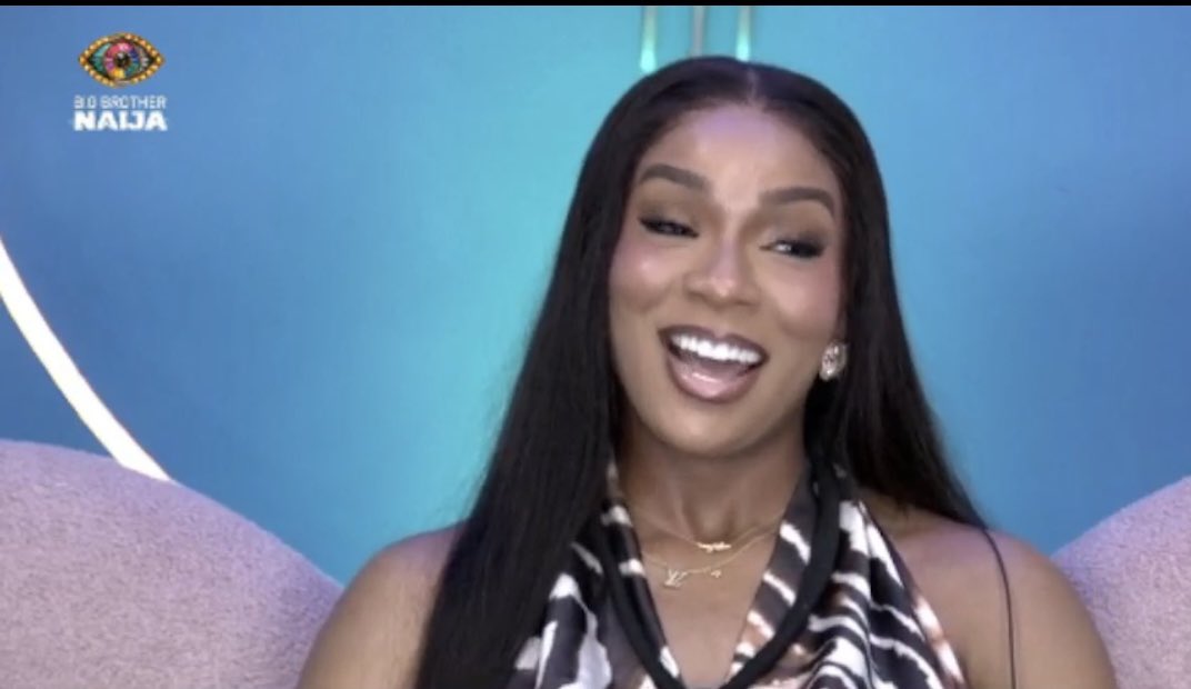 OppongRenelle's tweet photo. Her smile is so cute ☺️ 
#Bbnaija https://t.co/qmCZAyQvxq