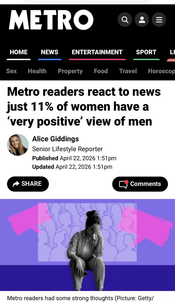 PhilMitchell83's tweet photo. Good grief! Whilst I’m not that surprised (as it seems in-keeping with some of the metro’s previous headlines) the reporting here clearly promotes a blatant double standard &amp; attempts to justify prejudice/misandry which, if tolerated by men, gets them some praise 

Appalling https://t.co/Sn1hx2xSOa