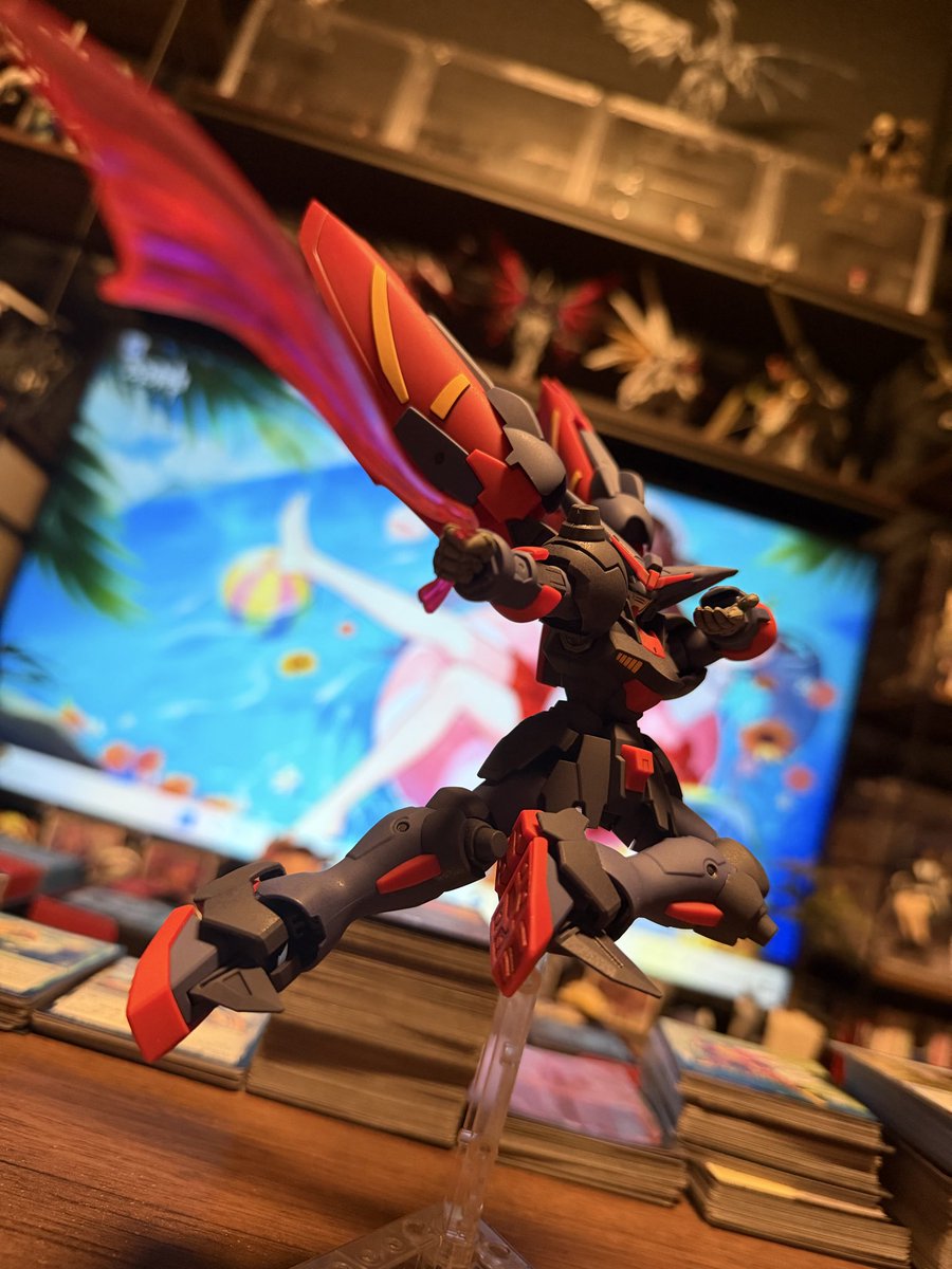 ChrnosAiless's tweet photo. マスターガンダムも完成！
風雲再起に乗せるとやっぱ最高やね！
カッコよすぎ https://t.co/9JHAVtixEg