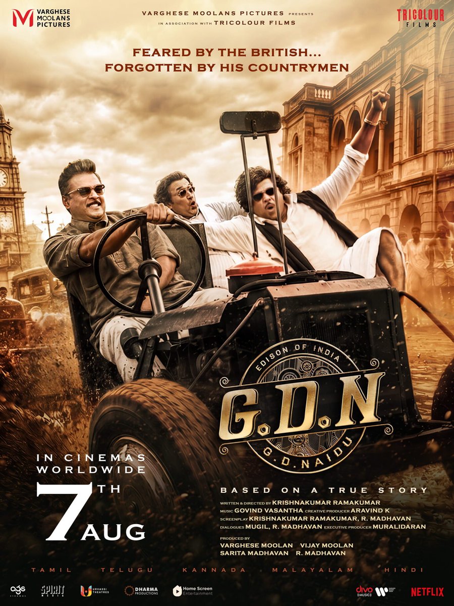 cineobserver's tweet photo. #GDNReview The first half of #GDN is just spot on! It recreates a sequence of significant events that happened  in the life of a courageous Indian called #GDNaidu. If the second half is anything like the first, this  film will emerge a sureshot winner! @ActorMadhavan https://t.co/p2QdrAyrDK