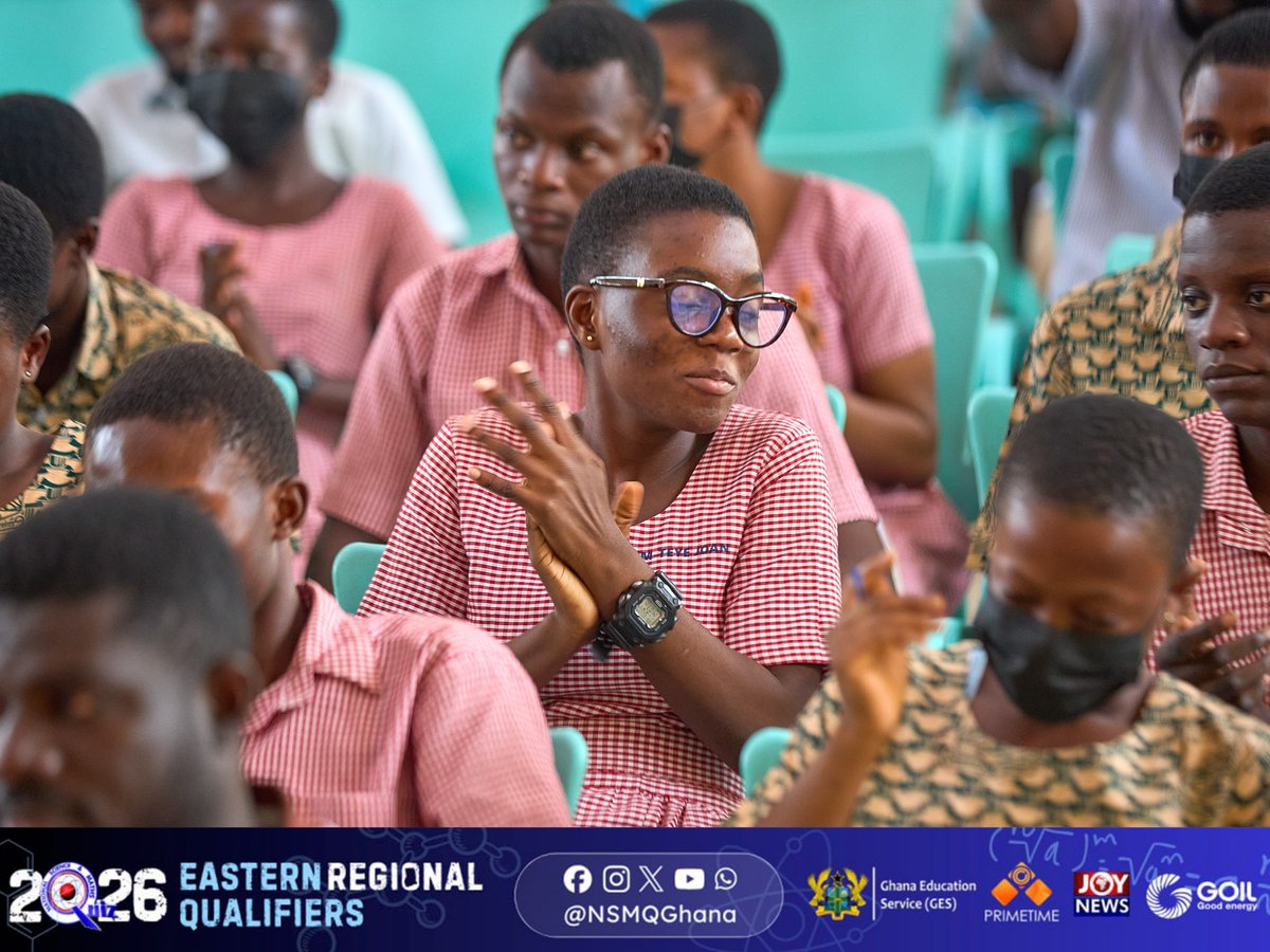 NSMQGhana's tweet photo. EASTERN REGION:

End of Round 3

Manya Krobo SHS: 46pts
Akim Swedru SHS: 25pts
Akim Asafo SHS: 07pts

#NSMQ2026 #NSMQRegionals #Primetime https://t.co/P88JUShNwb