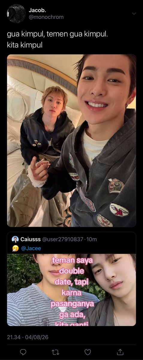 cigretafterkis_'s tweet photo. #Keonhyeon ft. #Marhoon one tweet au

; pacaran aja lah kalian https://t.co/H2g4GTRRPW