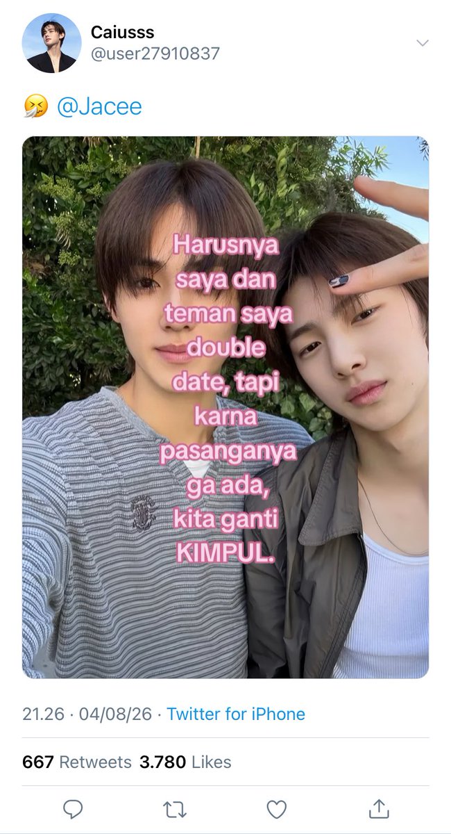 cigretafterkis_'s tweet photo. #Keonhyeon ft. #Marhoon one tweet au

; pacaran aja lah kalian https://t.co/H2g4GTRRPW