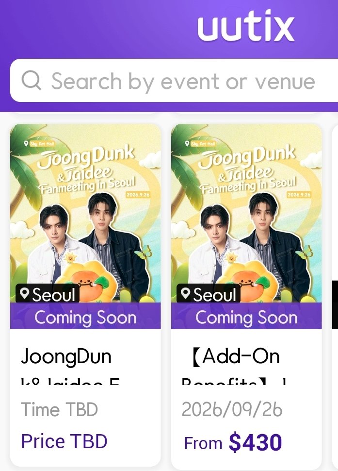 sum706's tweet photo. 쭝당 한국 팬미팅 티켓팅 일정 나왔네
😬😬😬😬😬

#JoongDunk #จุงดัง
#Joong #จุงอาเชน #JoongArchen
#DunkNatachai #dunkdunk https://t.co/rOkqZc0d7s