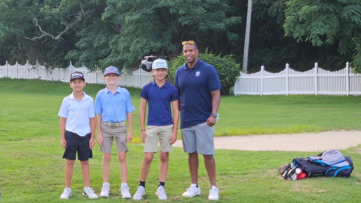 suffolkPALs's tweet photo. A swinging success! Amazing Youth Golf Tournament at Northport Golf Club this past Sunday. Next up Rolling Oaks in Rocky Point on 8/16. ⛳️ 
#YouthGolf #northport #rockypoint https://t.co/PxaAdeJoRu