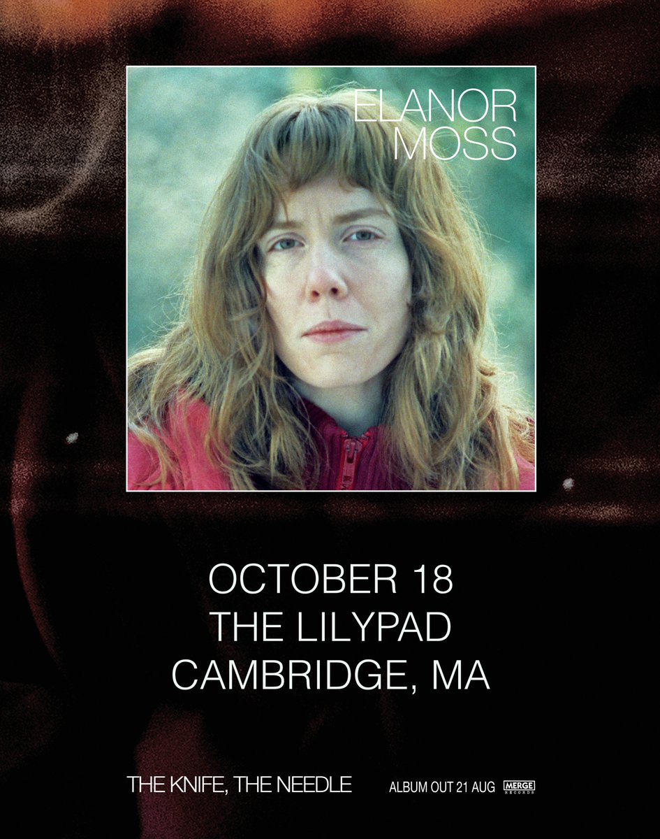 get2thegigbos's tweet photo. NEW SHOW🔊 @elanor_moss is coming to the @lilypadinman on 10/18!

🎟 On Sale: NOW
🔗 https://t.co/FgR1WsxOOc https://t.co/cvr0Um3bv6