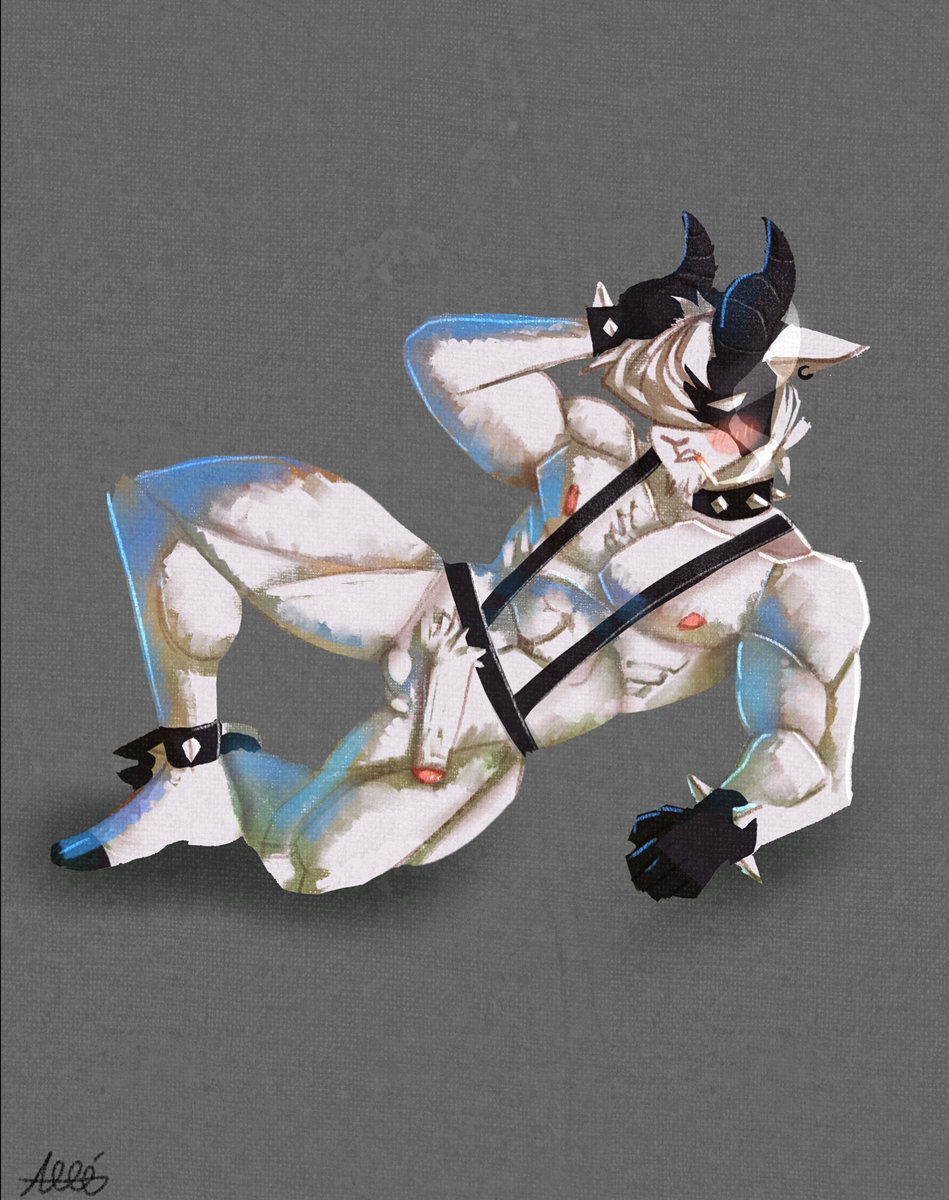 dekaaaa_2's tweet photo. big goat blushed👻

#nsfwtwtًً #art #digitalart #nsfw #furryart #furryillustration https://t.co/aexj2BlomZ
