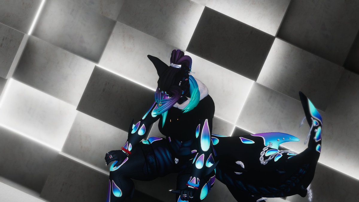 NovaicNight's tweet photo. Hubz caught me mid twerk xD
⋆⁺。˚⋆˙‧₊☾ ◯ ☽₊‧˙⋆˚。⁺⋆
📸-@RealGestaKynn
#furry #vrchat #shark #darbi #sona #vrchatmemes #VRChatPhotos https://t.co/0K3RqLG4Lq