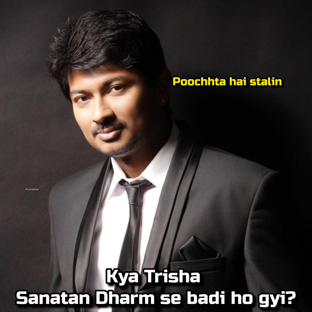 The_Punisher_fu's tweet photo. Genuine question by Udhayanidhi Stalin 🥱 https://t.co/uZVFdx0kdF