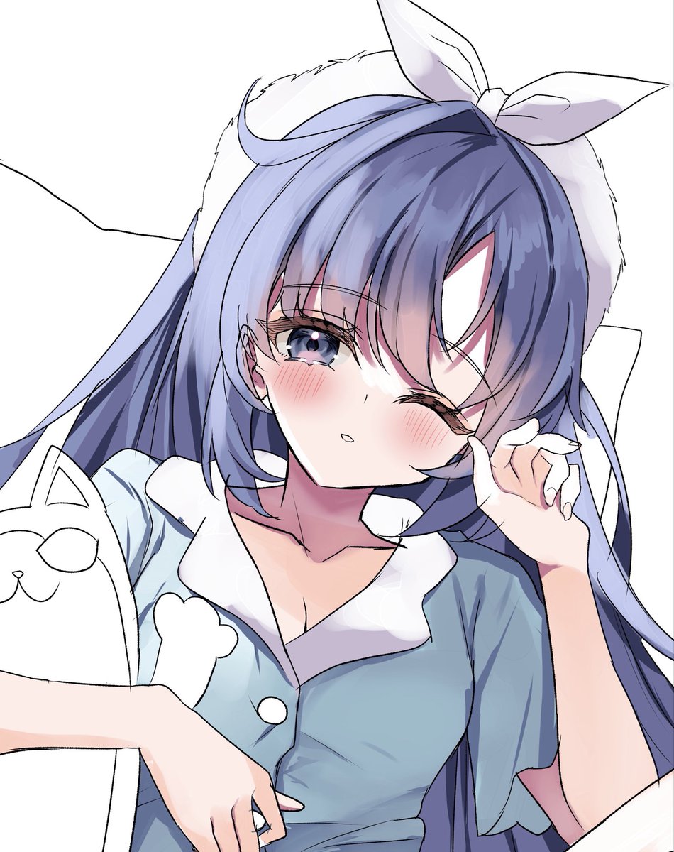 MMdot1616's tweet photo. 早瀬ユウカ wip https://t.co/S6ba6aBhVJ