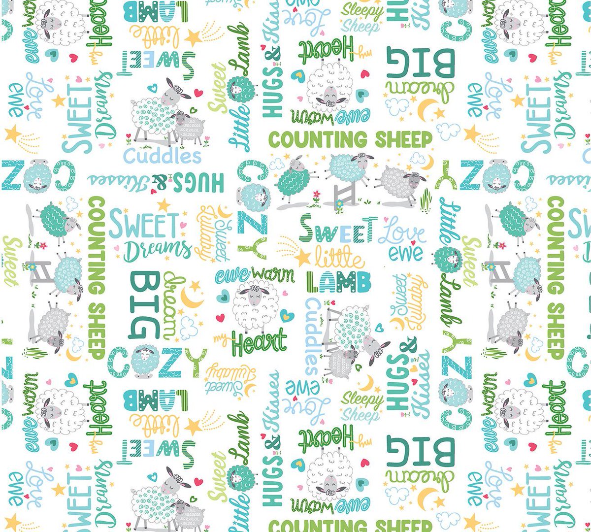 howarths63's tweet photo. #Delightful #lambs frolic among stars and swirls in soothing green, blue, and gray. The #panel is ideal for a #quilt, creating a perfect bedtime scene. #Gender-neutral nursery decor, baby quilts, diaper bags, or #babyshower gifts—it's simply sew sweet! https://t.co/FhUyntuW1j https://t.co/U7HBCdCRi5