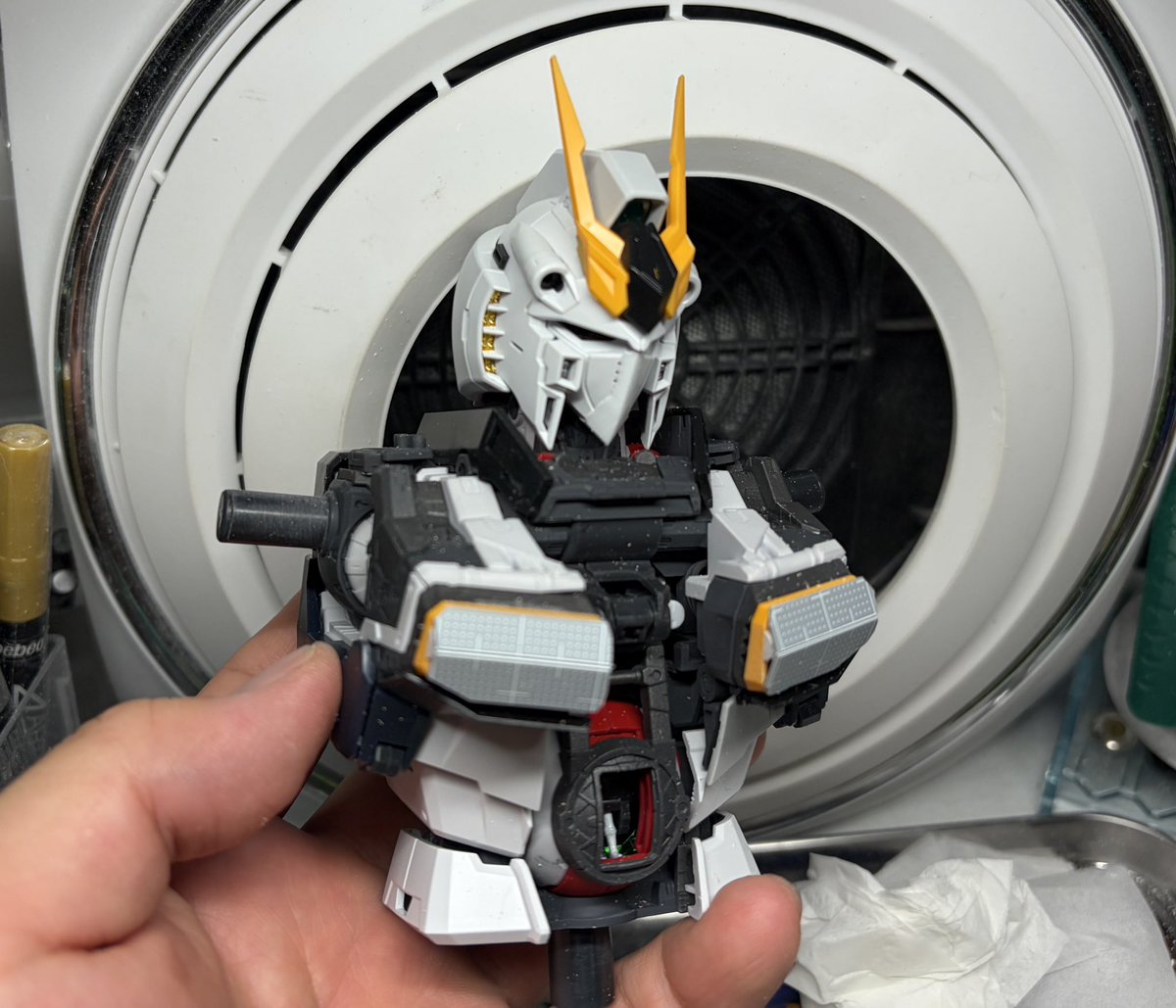 tokushimaAECEO's tweet photo. レッドウォーリアの頭を
作り始めました🫡 https://t.co/9CcXa3842s