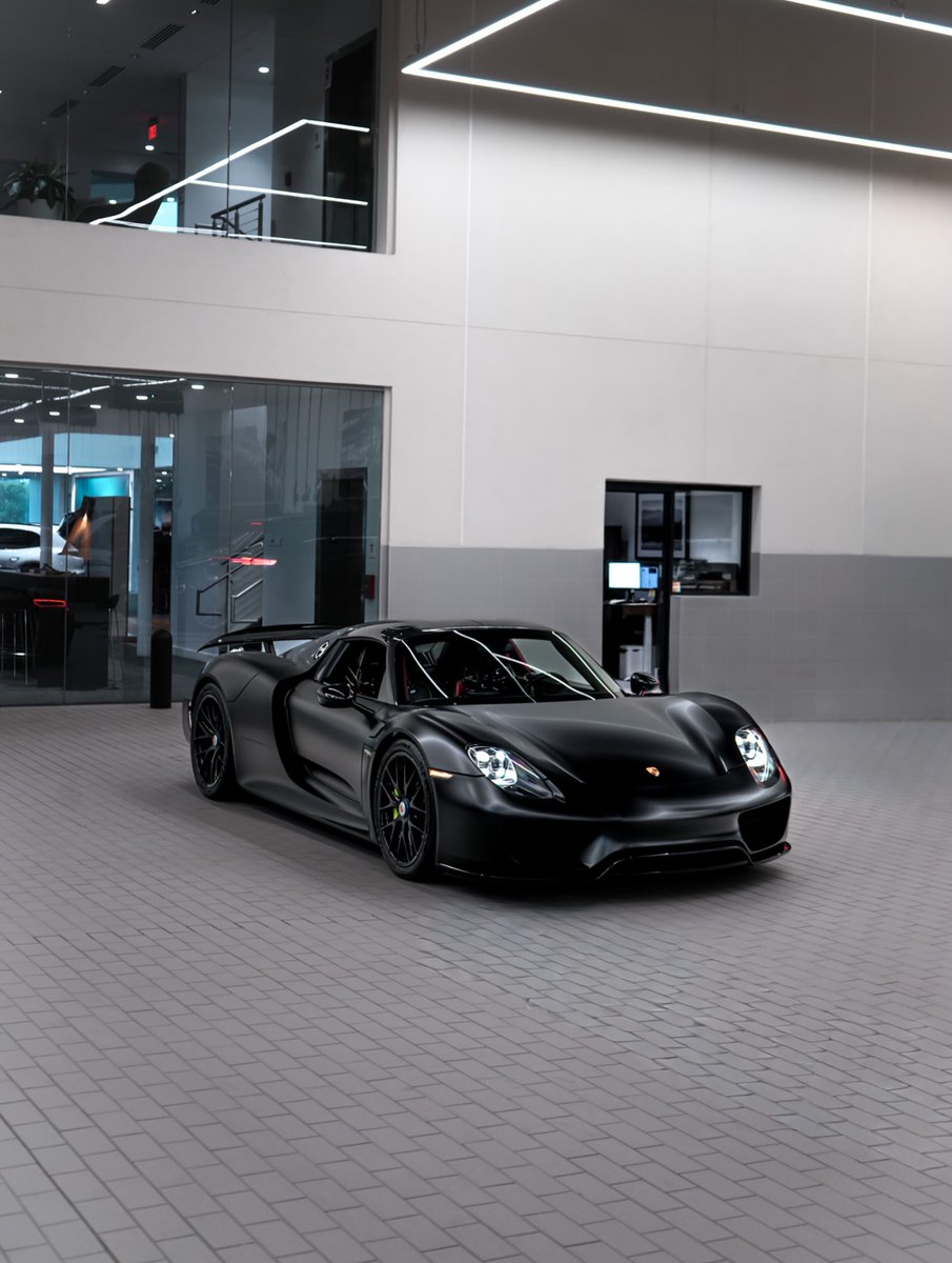 competitionreal's tweet photo. Porsche 918 Spyder 🕷️ https://t.co/xlxkj0QRtB