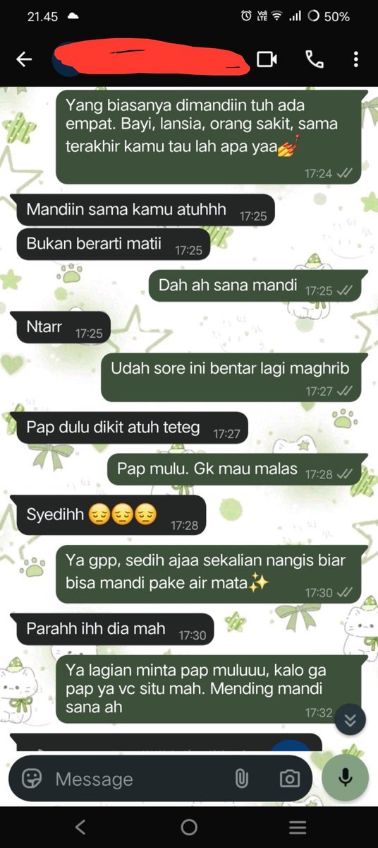 aaahaaaaay's tweet photo. INI NAMANYA CARA BERGAUL YANG NORAK YA. Baru kenal dua hari udah minta wa, giliran dikasih malah kek tai. Minta pap, vc, call apalah si setan ini. Udah dibilang gak mau tetep maksa. INI TOLOL NAMANYA, NORAK. Gak bisa menghargai orang lain. Gak ada adab dan otak. https://t.co/NGWOV5NS0B