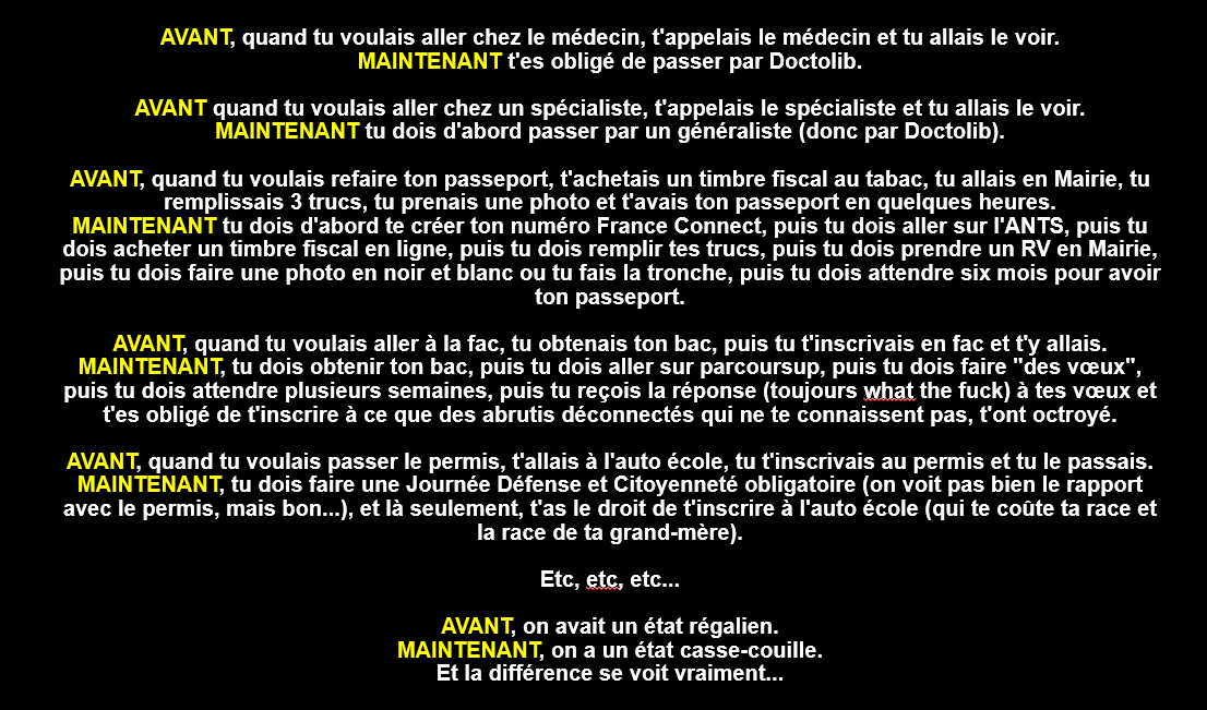 VictorSinclair3's tweet photo. Vous comprenez maintenant pourquoi je veux tout cramer pour repartir sur des bases saines, et pourquoi je fais des lunettes sur lesquelles il est écrit QATSFE ? (disponibles avec l'achat du livre "Mon dieu comme je les hais" sur https://t.co/0GOPkCRJyn )
@Tocsin_Media @guydlf https://t.co/g0kn6b1lTv