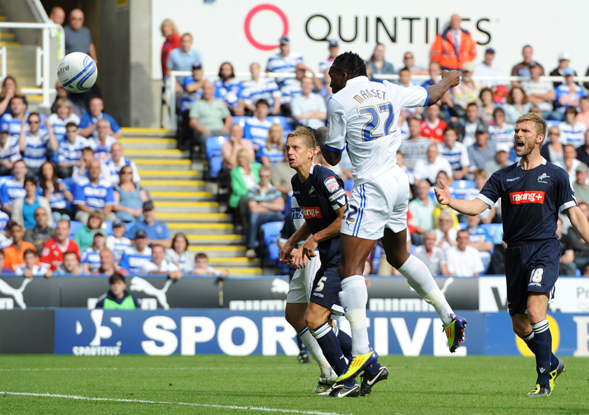 ReadingFC's tweet photo. On this Day, 1⃣5⃣ years ago, our Championship-winning campaign got underway in dramatic fashion!

Mathieu Manset scored twice in three minutes to salvage a 2-2 draw against Millwall in front of more than 18,500 supporters💙 https://t.co/5J8l9Zzb9u